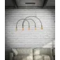 Lampa wisząca Darky M 104x5x50 cm